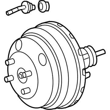 1997 Toyota Tacoma Brake Booster - 44610-04040