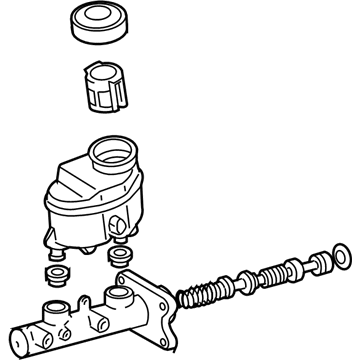 Toyota 47201-04030 Brake Master Cylinder Sub-Assembly