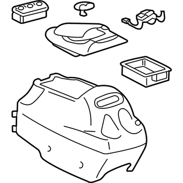 Toyota 58910-0C050-E0 Console Assembly