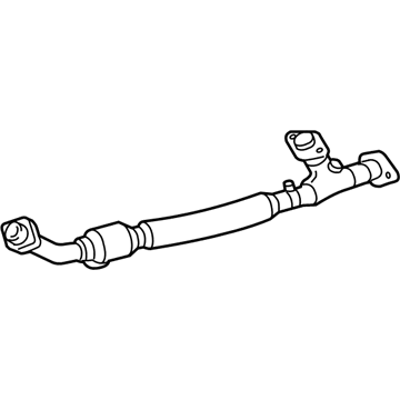 2014 Toyota Sienna Catalytic Converter - 17410-0P280