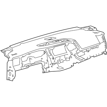 Toyota 55401-0E040-C0 Instrument Panel