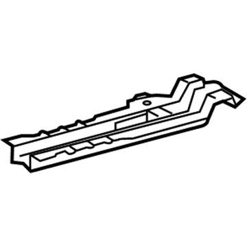 Toyota 57601-0C010 Member Sub-Assy, Rear Floor Side, RH