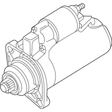 1985 Toyota Camry Starter Motor - 28100-63020-84