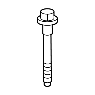 Toyota 90119-A0522 Front Support Mount Bolt