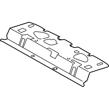 Toyota 64165-AC010 Package Tray Hole Cover