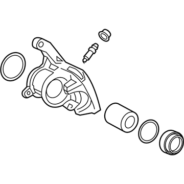 Toyota 47850-06160 Caliper Assembly