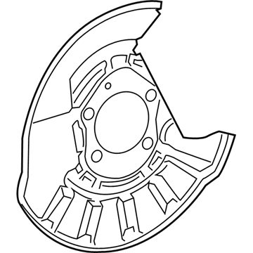 Toyota 47804-06010 Backing Plate