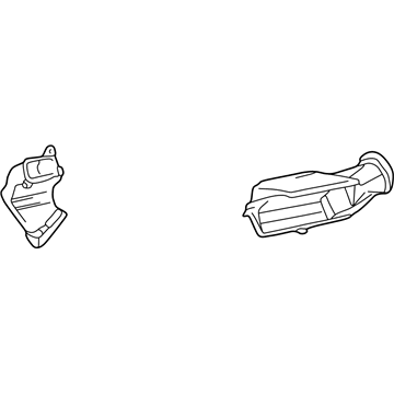 Toyota 55843-02040 Heater Duct