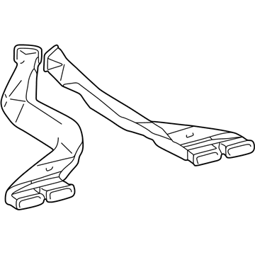 2001 Toyota Corolla Air Duct - 87212-02020