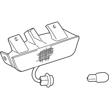 Toyota 81570-42010 High Mount Lamp