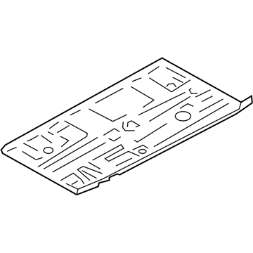 Toyota SU003-01317 Front Floor Pan