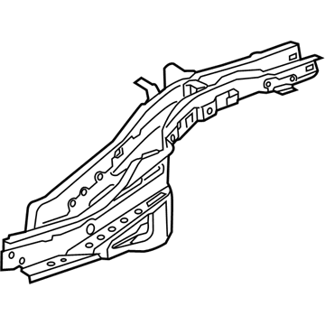 Toyota 57602-F4010 Member Sub-Assembly, Rear