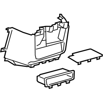 Toyota 55420-08070-B0 Center Panel