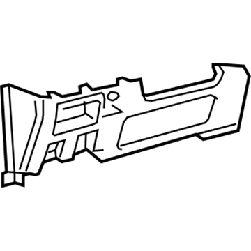 Toyota 55432-08020-B1 Panel, Instrument Panel