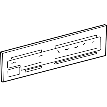 Toyota 55519-35070 Face Plate