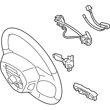 Toyota 45100-06791-A0 Steering Wheel