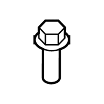 Toyota 90109-06380 Upper Tie Bar Bolt