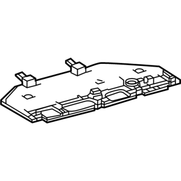 Toyota 55607-0E170 Under Cover, Passenger Side