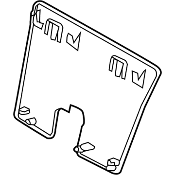 Toyota 71702-21020 Board Sub-Assembly, Rear Seat