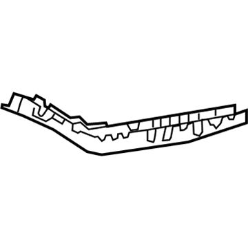 Toyota 57182-0E010 Reinforcement, Front Side Member, Rear LH