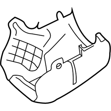 Toyota 45287-06121-B0 Shroud