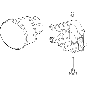 Toyota 81210-0E050 Fog Lamp Assembly