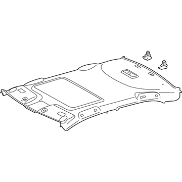 Toyota 63310-06710-A1 HEADLINING Assembly, Roof