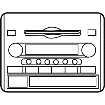 Toyota 86140-04150 Receiver Assembly, Radio