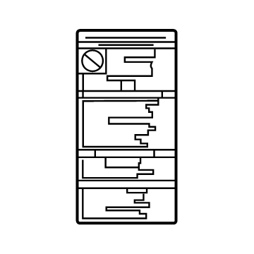 Toyota 74528-08051 Caution Label