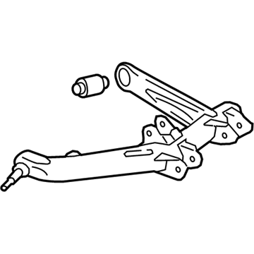 Toyota 48720-12110 Arm Assembly Rear Suspension No.1 Left