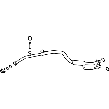 2019 Toyota Corolla A/C Hose - 88710-02C60