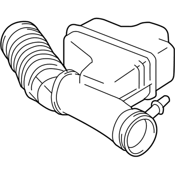 Toyota 17880-0P230 Hose Assembly, Air Clean