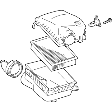 2017 Toyota Tacoma Air Filter Box - 17700-0P230