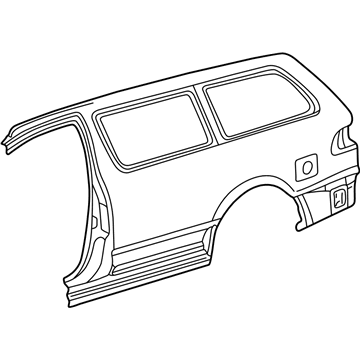 Toyota 61612-08902 Side Panel