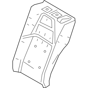 Toyota 71652-12A20 PAD, RR SEAT BACK, L