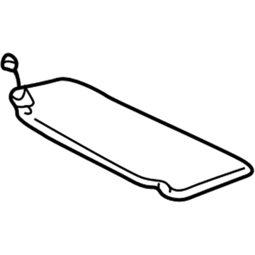 Toyota 74320-48110-A0 Sunvisor