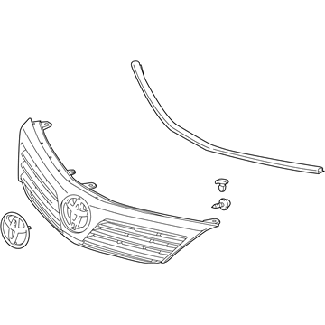 2014 Toyota Camry Grille - 53101-06320