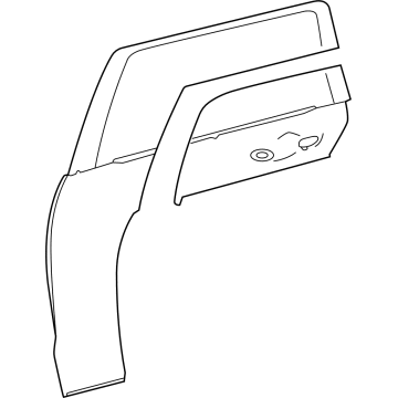 Toyota 67113-0C110 PANEL, RR DOOR, OUTS