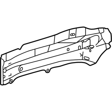 Toyota 57025-12010 Member Sub-Assembly, Front