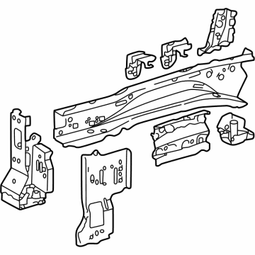 Toyota 57027-12010 Rail Assembly