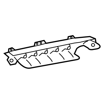 Toyota 55950-02400 Defroster Nozzle