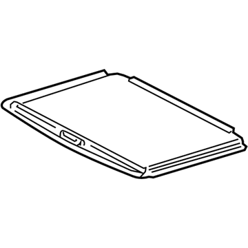 Toyota 63306-33070-A0 Trim Sub-Assy, Sunshade