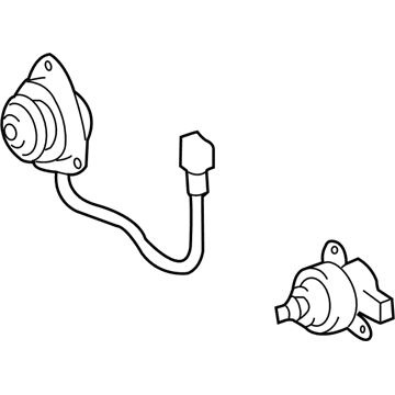 Toyota 16363-28050 Motor, Cooling Fan