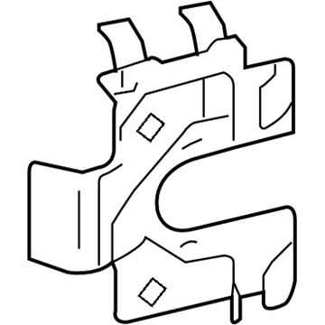 Toyota 89348-33030-C0 Reverse Sensor Retainer Bracket