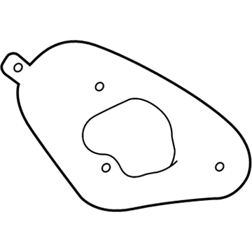 Toyota 81584-07060 Gasket, Rear Lamp