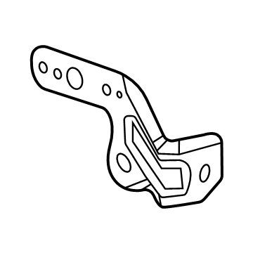 Toyota 86212-08070 Bracket, Radio RECEI