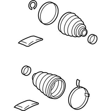 Toyota 04429-48062 Boot Kit