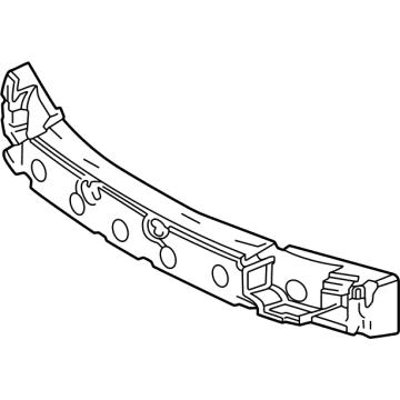 Toyota 52611-12390 ABSORBER, FR BUMPER