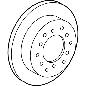 Toyota 43512-60180 Front Disc