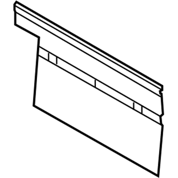 Toyota 64271-0C050-C0 Trim, Back Panel